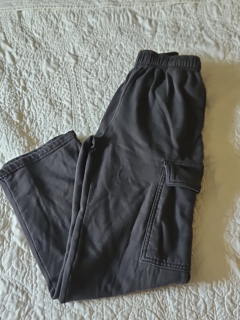 Garage Black Women's Cargo Joggers with Elastic Waist